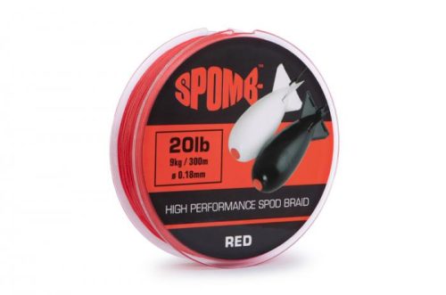 Spomb Braid Red Fonott Zsinór 300m 0.18mm