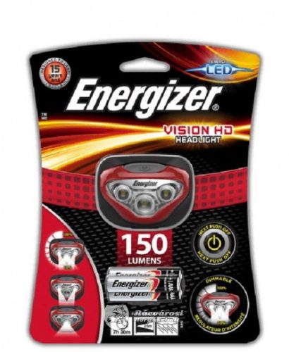 Energizer Vision HD fejlámpa (150 lumen)
