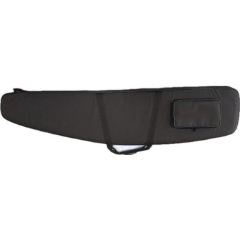   Fegyvertok Szivacs bélésesel és vállhevederrel (F-023) barna 125cm