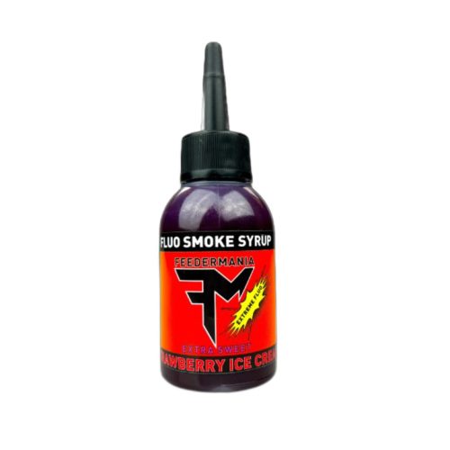 Feedermania extreme fluo smoke syrup 75ml strawberry ice cream