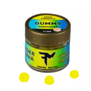   Feedermania wafters gummy gumicukor csali 12mm 25g sweet pineapple