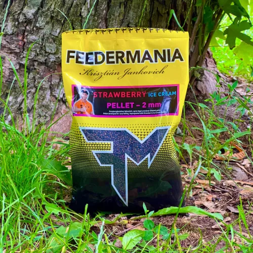 Feedermania 60:40 pellet mix 2mm 700g strawberry ice cream
