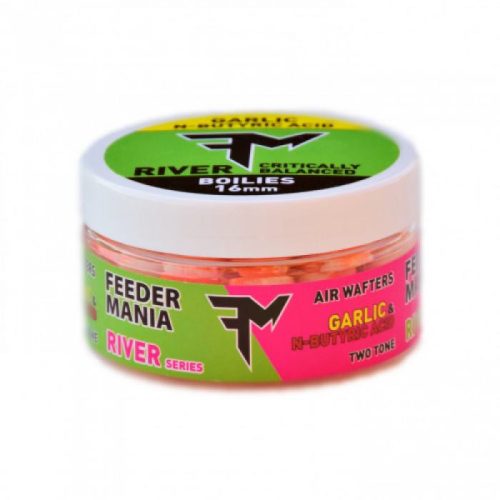 Feedermania Air Wafters Two Tone River Garlic&N-Butyryc Acid 16mm 45g