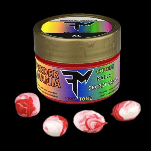 Feedermania Colour Balls Wafters Gumicsali Secret Cream XL