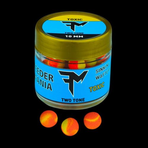 Feedermania Sinking Wafters Two Tone Csali 10mm Toxic