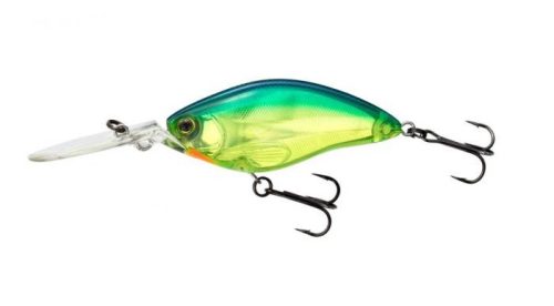 Yo-Zuri 3DS Crank Wobbler 65mm 17g Holographic Chartreuse Lime