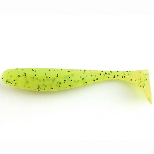 Fishup Wizzle Shad Gumihal 2" Chartreuse/Black