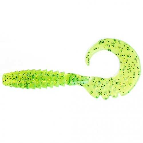 Fishup Fancy Grub Műcsali 2" Flo Chartreuse/Green