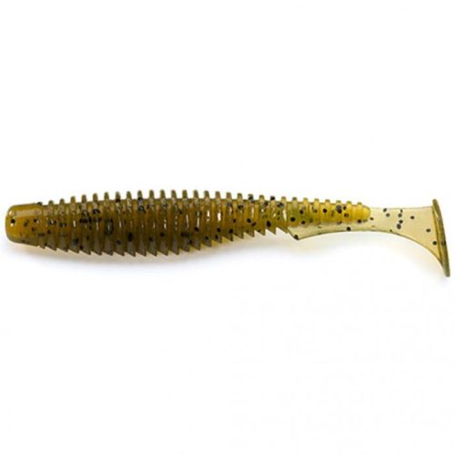 Fishup U-Shad Gumihal 2" Green Pumpkin Seed