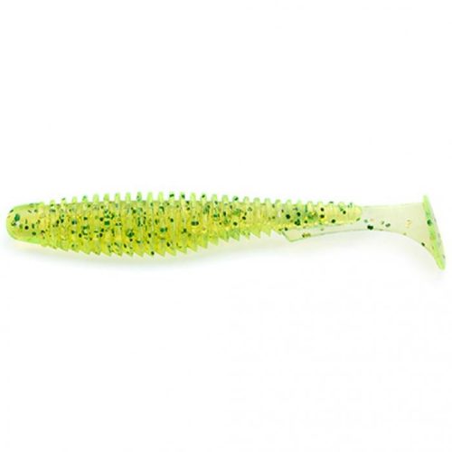 Fishup U-Shad Gumihal 2" Flo Chartreuse/Green