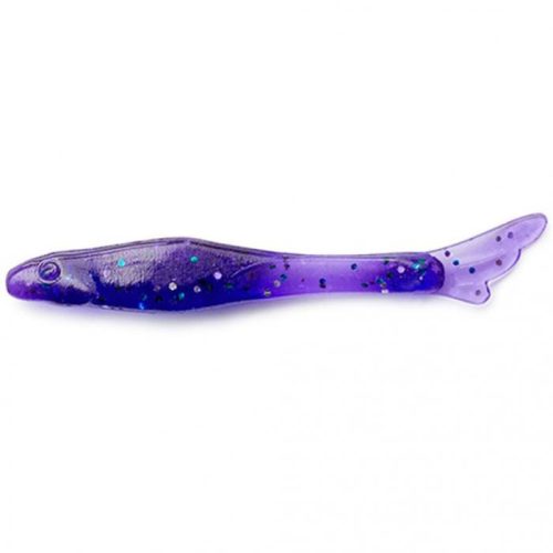 Fishup Tiny Műcsali 1,5" Dark Violet/Peacock & Silver