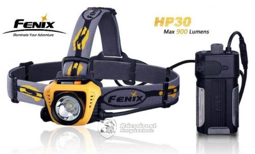 Fenix Light HP30 Fejlámpa (900 lumen!) Sárga