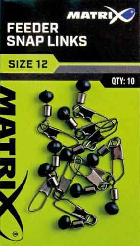 Fox Matrix Feeder Bead Snap Links Gyorskapcsos Forgó 14-es