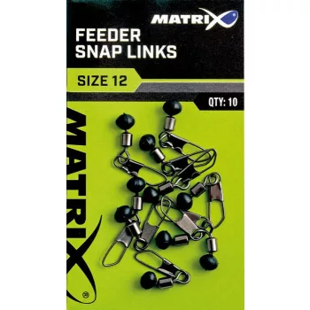 Fox Matrix Feeder Bead Snap Links Gyorskapcsos Forgó 12-es