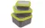 FOX Matrix Grey Lime Bait Boxes Perforated Lids 2.2pt Csalis Doboz