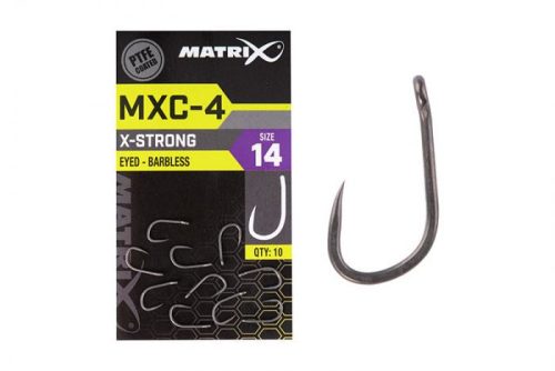 FOX Matrix MXC-4 X-Strong Eyed Barbless Horog 18-as