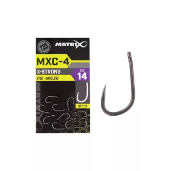 FOX Matrix MXC-4 X-Strong Eyed Barbless Horog 16-os