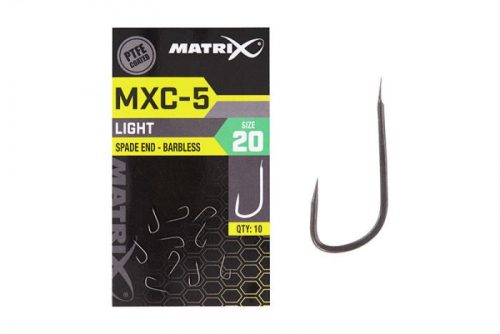 FOX Matrix MXC-5 Light Spade And Barbless Horog 20-as