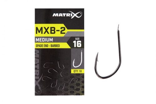 FOX Matrix MXB-2 Medium Spade End Barbed Horog 16-os