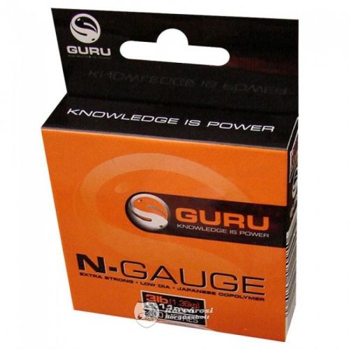Guru N-Gauge Monofil Előkezsinór 0,19mm