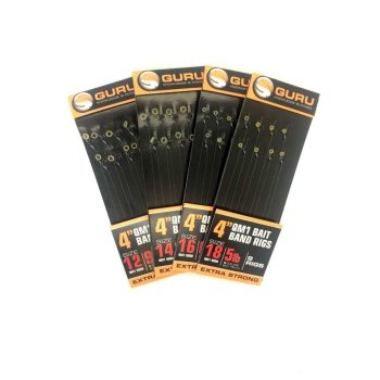   Guru Bait Bands Ready Rig 4" Előkötött Horog 12-es 0.22mm