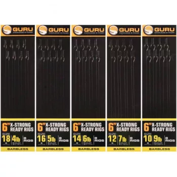 Guru XS Carp Előkötött Horog 10-es 6"