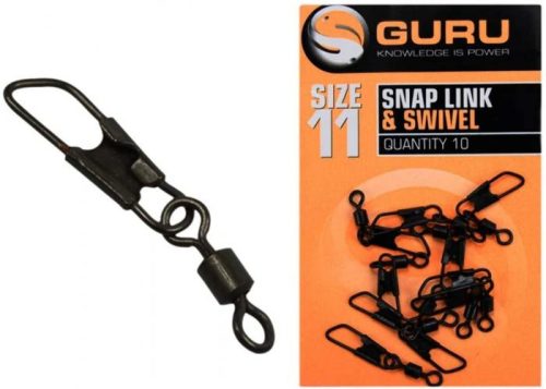 Guru Snap Link+ Swivel Forgó És Gyorskapocs 11-es