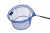 Colmic trophy gumma round merítőfej 55x45cm
