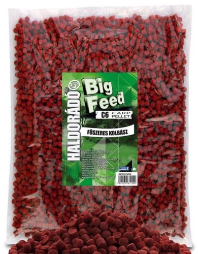 Haldorádó Big Feed C6 Etető Pellet Fűszeres Kolbász 8mm 2,5kg