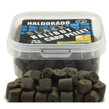   Haldorádó Black Halibut Carp Pellet Mézes Pálinka 8mm 70g
