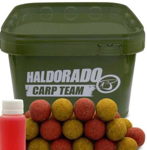 Haldorádó Big Feed C21 Vödrös Bojli Eper-Ananász 21mm+100ml Aroma 1kg