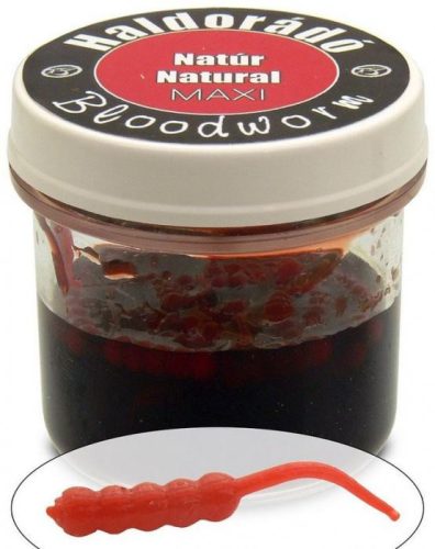 Haldorádó Bloodworm Szúnyoglárva Gumicsali Maxi Natúr 30db/cs