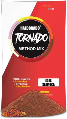 Haldorádó Tornado Method Mix Etetőanyag Édes Szamóca 500g