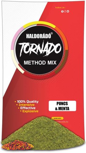 Haldorádó Tornado Method Mix Etetőanyag Puncs-Menta 500g