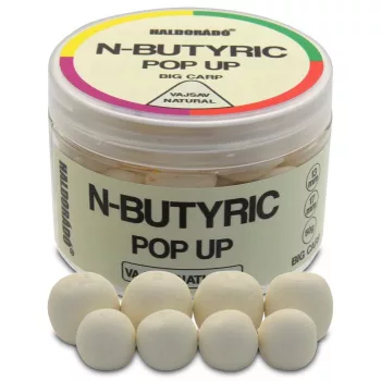   Haldorádó N-Butyric Big Carp Pop Up Csali Vajsav Natural 13,17mm 50g