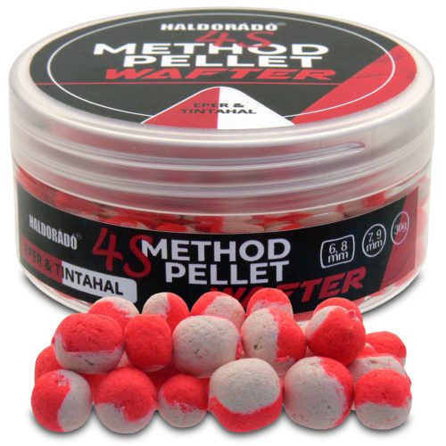 Haldorádó 4S Method Pellet Wafter 6,8mm 30g Eper&Tintahal