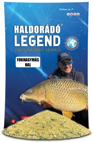 Haldorádó legend groundbait fokhagymás-hal 800g