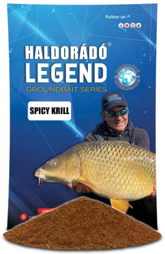 Haldorádó legend groundbait spicy krill 800g