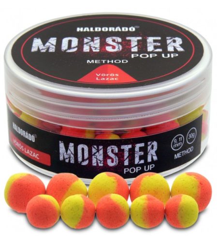 Haldorádó Monster Pop Up Method 9.11mm Vörös Lazac