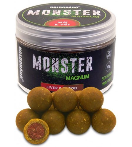 Haldorádó monster magnum wafters 20+ máj-vér 20mm 80g