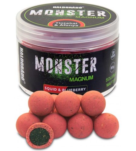 Haldorádó monster magnum wafters 20+ tintahal-áfonya 20mm 80g