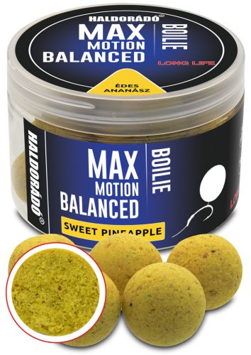 Haldorádó max motion long life balanced bojli édes ananász 20mm 70g