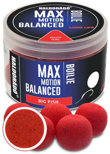 Haldorádó max motion long life balanced bojli nagy hal 20mm 70g