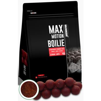   Haldorádó max motion long life bojli fűszeres vörös máj 20mm 800g