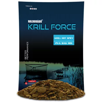 Haldorádó krill force pva bag mix krill hot spicy 600g
