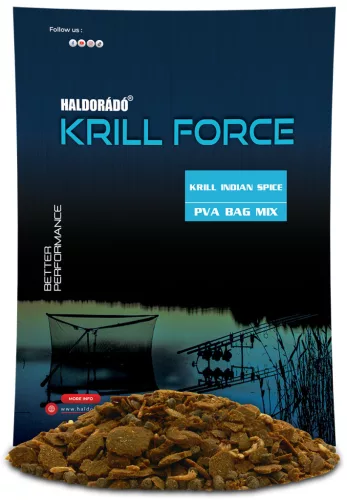 Haldorádó krill force pva bag mix krill indian spice 600g