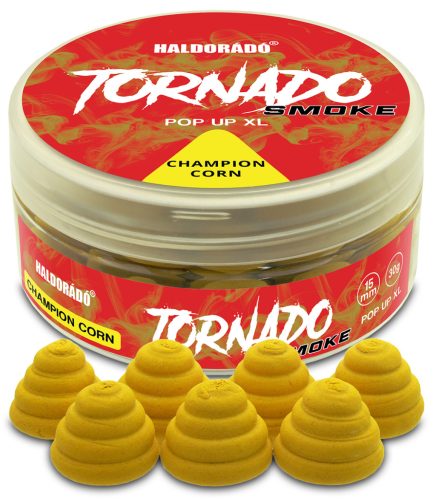 Haldorádó tornado smoke pop up xl 15mm 30g champion corn