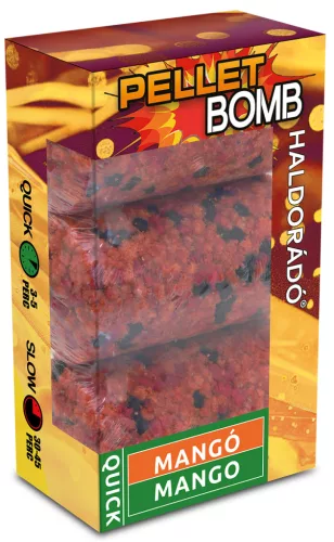 Haldorádó pellet bomb quick mangó