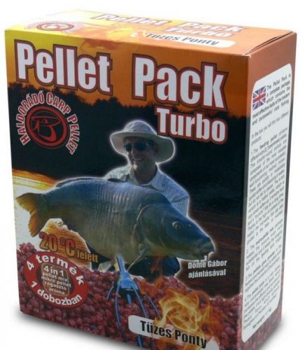 Haldorádó pellet pack turbó tüzes ponty 800g