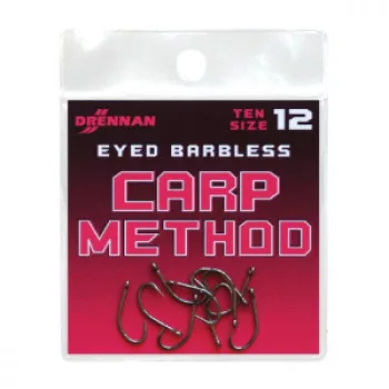 Drennan Eyed Barbless Carp Method Horog 10